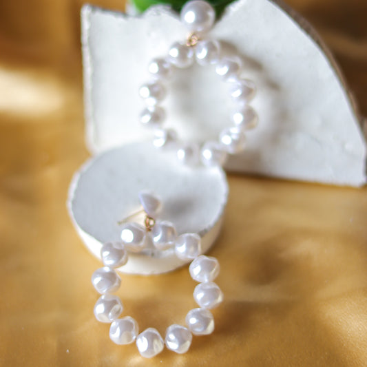 Classic Pearl Rounds Earrings